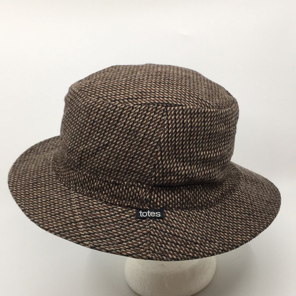 Totes Wool Fedora Reversible Hat - image 3